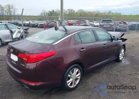 2013 Kia Optima Ex from USA, damaged, VIN 5XXGN4A73DG147517